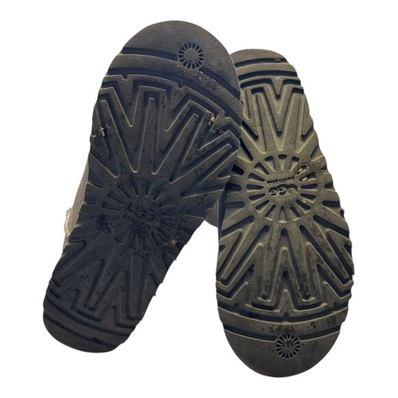 UGG Grey Fur Lined High Rise Winter Boots - Picture 4 of 8